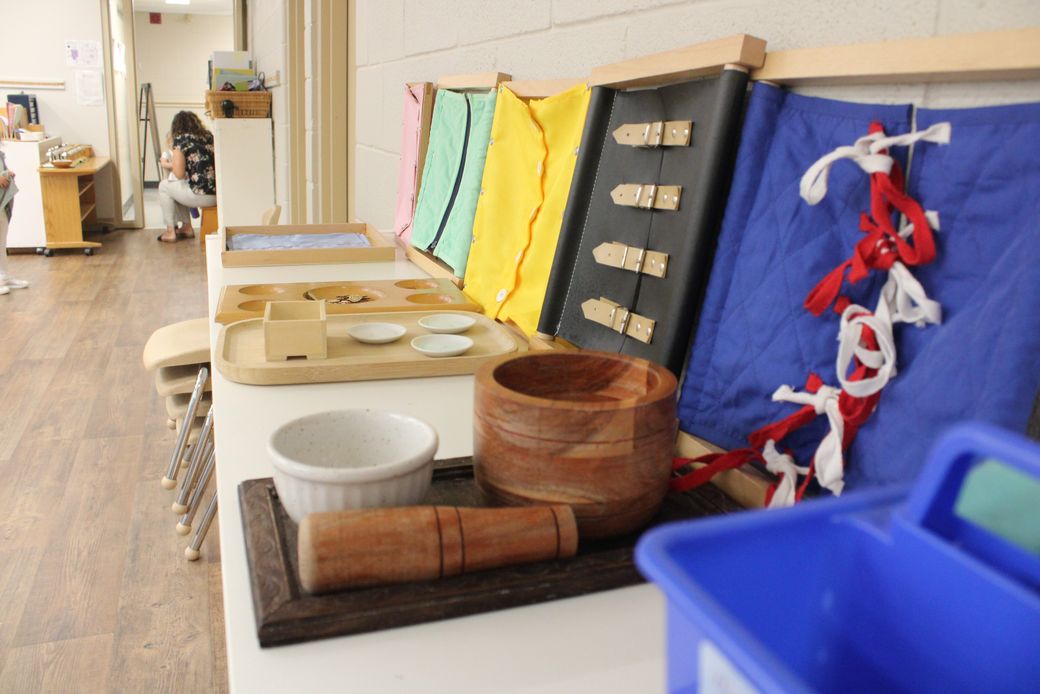 Independent learning in the Casa Community at Althorp Montessori School