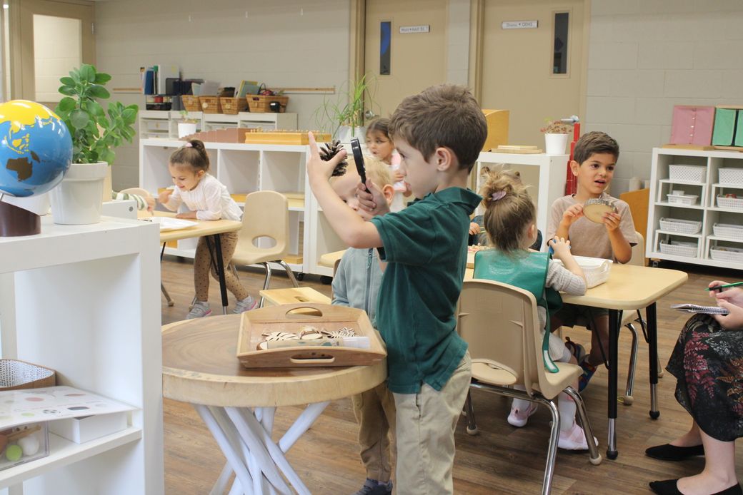 Casa classroom at Althorp Montessori School, St. Catharines
